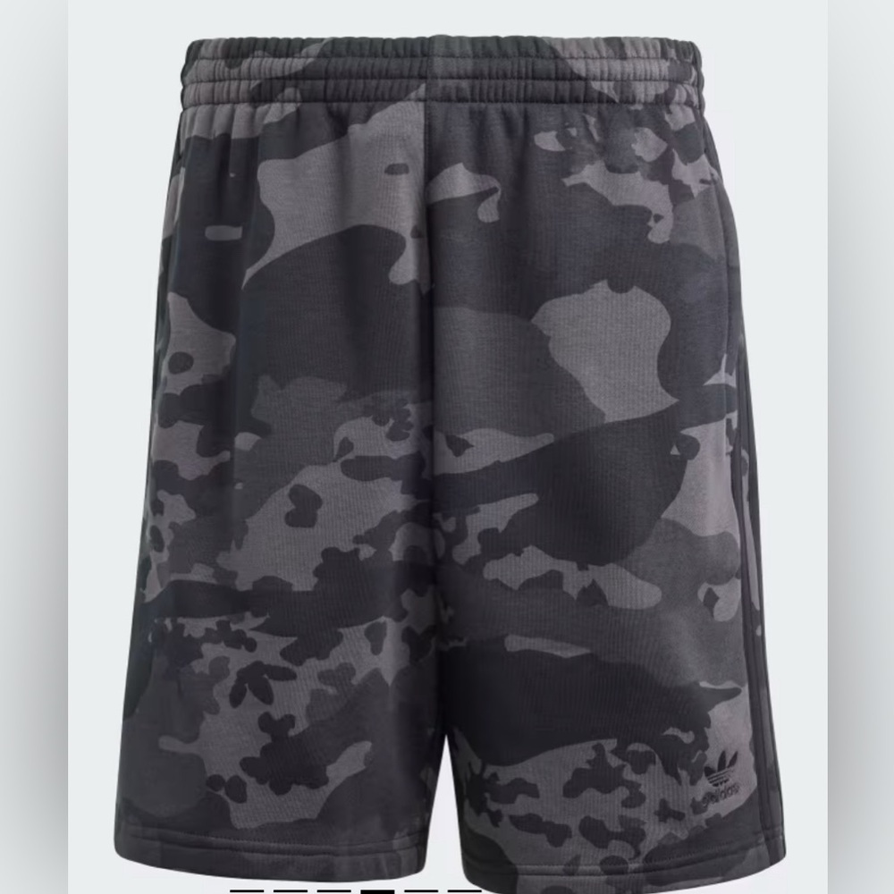 NWT: Adidas Men's Camouflage All Over Printed Swim Shorts  COLOR: Utility Black